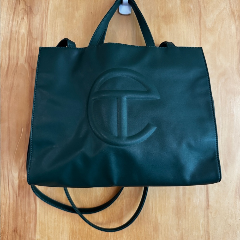 Telfar Forest Green Tote Bag